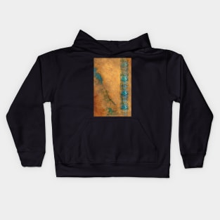 Mesoamerican Stone Art iPhone Case Kids Hoodie